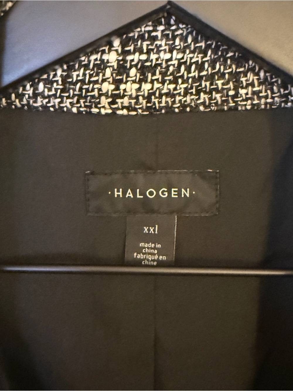 GreyTweed Crop Jacket - Halogen - Picture 2 of 5